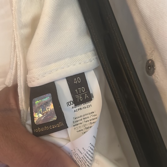 Roberto Cavalli   White Jeans - Picture 5 of 5